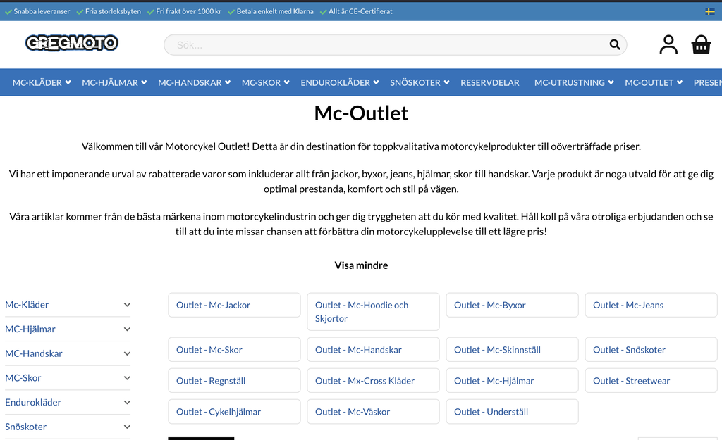 Billige MC-tøj – Kvalitet for alle penge hos Greg Moto 