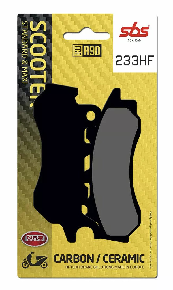 SBS Brake Pad Car/Cer Scoot 233HF