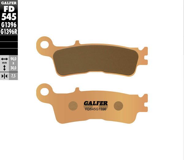 Galfer Brake Pad sintret fra Road FD545G1396