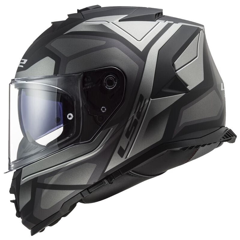 LS2 Integral MC Helmet Storm II Tante Gray