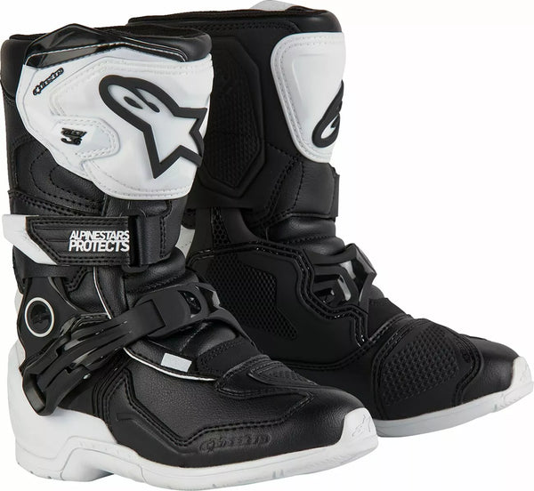 Alpinestars (MX) Boot T3S Kids WHT/BLK 10 2014524-21-10