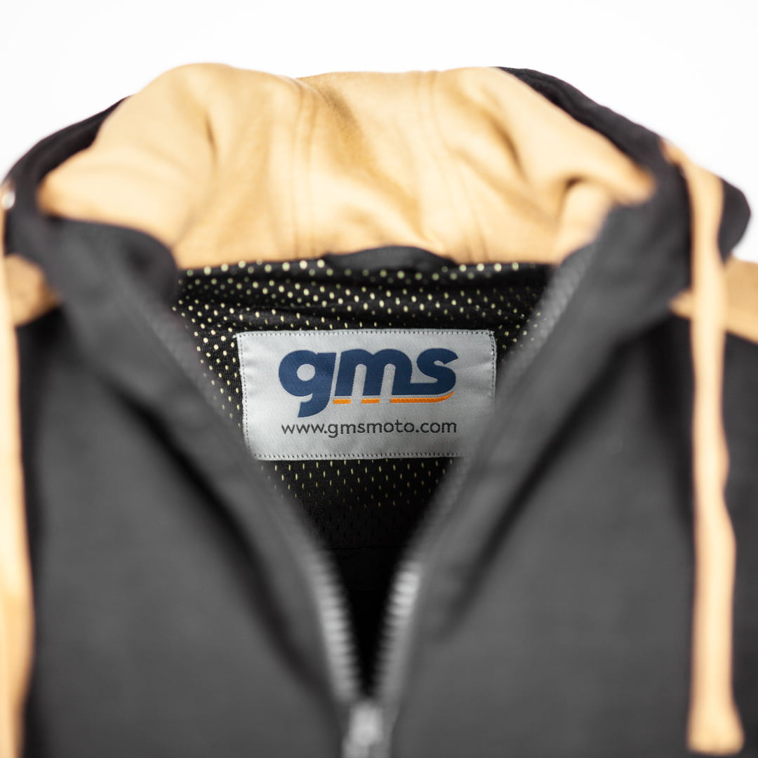 GMS Kevlar Mc-hoodie Grizzly Black /Beggie