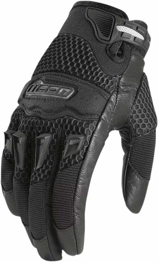Icon Glove Wm 29er CE Black LG 3302-0662