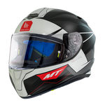 MT -hjelme Integral MC Helmet Targo Podium Blanco