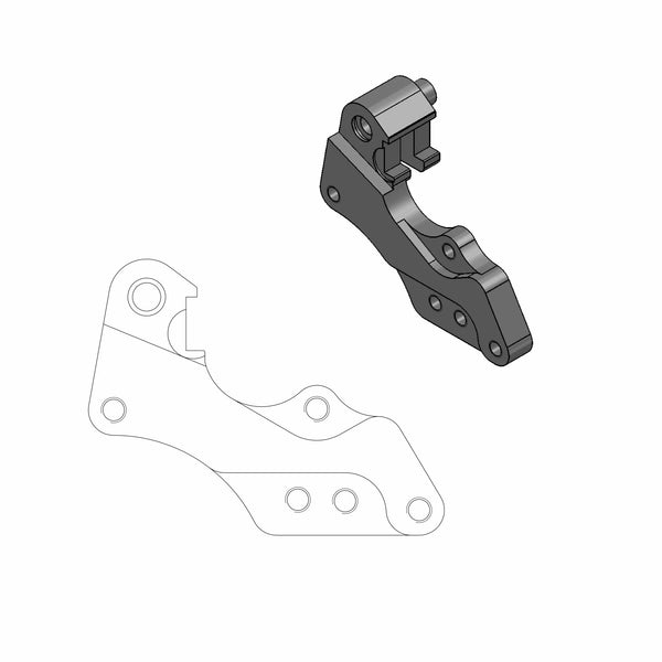 Moto-Master Brake Caliper Adapter 211042