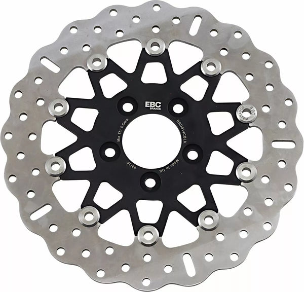 EBC Brake Rotor FLT RSD WAVE BLK RSD014CBLK