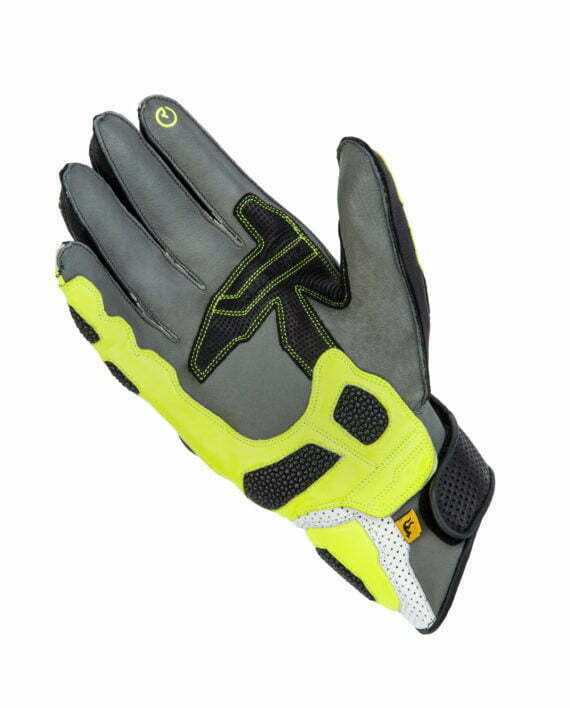 Rebelhorn Mc-Gloves ST Short Black /Flu 