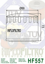 HIFLOFILTRO Oil Filter - HF557 HF557