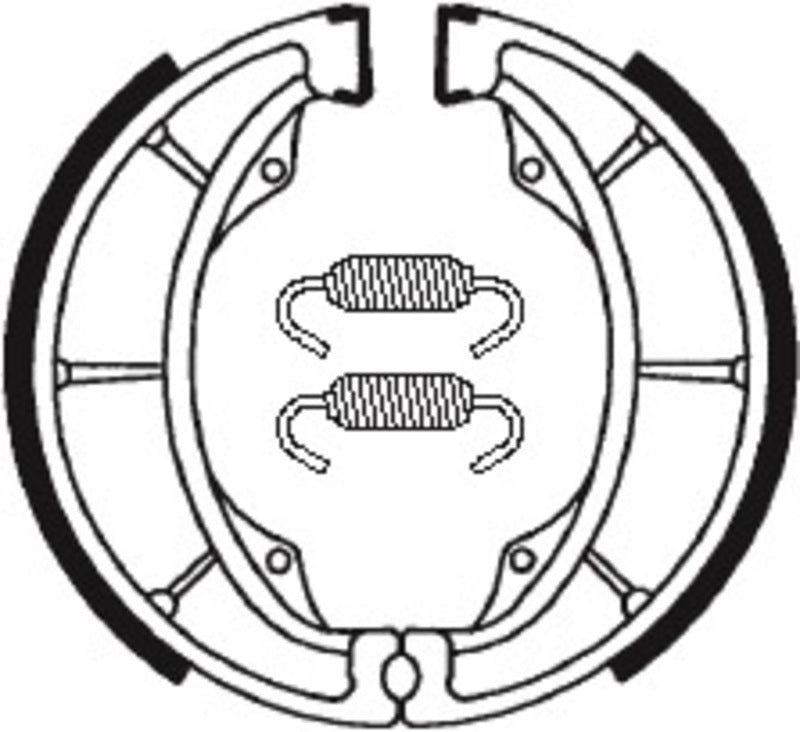 Tecnium street/off -Road/ATV Organic Brake Shoes - BA183 1022298