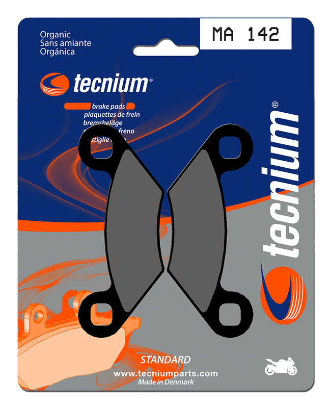 Tecnium Street Organic Brake Pads - MA142 1022365