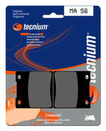 Tecnium Street Organic Brake Pads - MA56 1022529