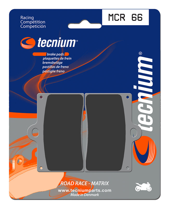 Tecnium Racing Sintered Metal Carbon Brake Pads - MCR66 1022605