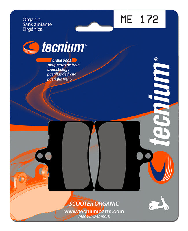 Tecnium scooter organic brake pads - ME172 1022624