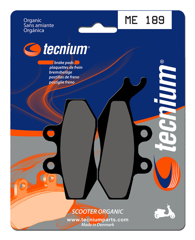 Tecnium Scooter Organic Brake Pads - ME189 1022629