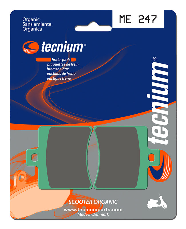 Tecnium Scooter Organic Brake Pads - ME247 1022653