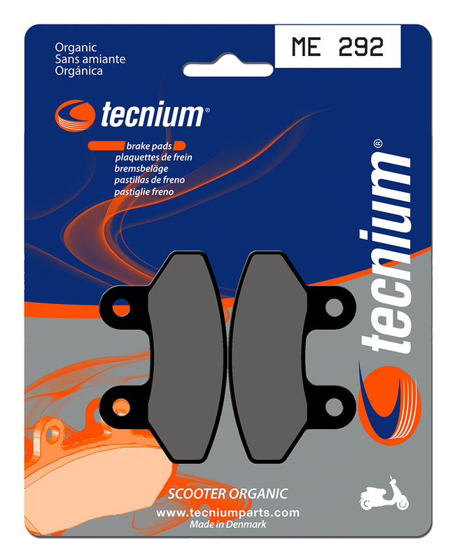 Tecnium Scooter Organic Brake Pads - ME292 1022669