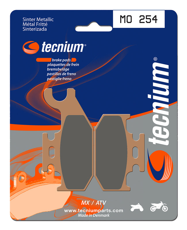 Tecnium MX/ATV Sintered Metal Brake Pads - MO254 1022863