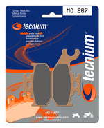 Tecnium MX/ATV sintrede metalbremseklodser - MO267 1022868