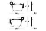 Tecnium MX/ATV sintrede metalbremseklodser - MO291 1022874