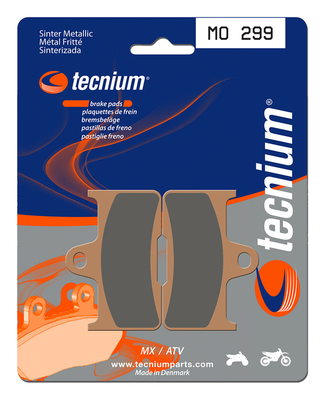 Tecnium MX/ATV Sintered Metal Brake Pads - MO299 1022877