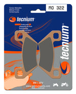 Tecnium MX/ATV Sintered Metal Brake Pads - Mo322 1022884