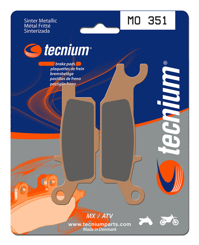 Tecnium MX/ATV sintrede metalbremseklodser - MO351 1022892