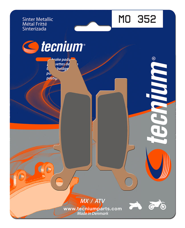 Tecnium MX/ATV sintrede metalbremseklodser - MO352 1022893