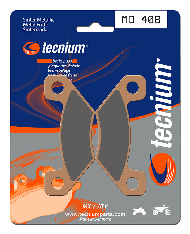 Tecnium MX/ATV sintrede metalbremseklodser - MO408 1022907