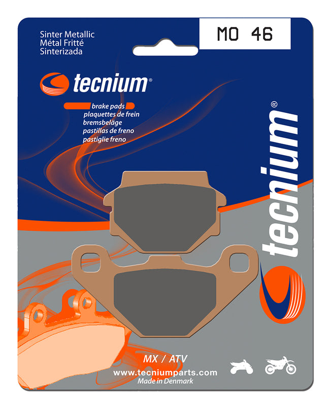 Tecnium MX/ATV sintrede metalbremseklodser - MO46 1022913