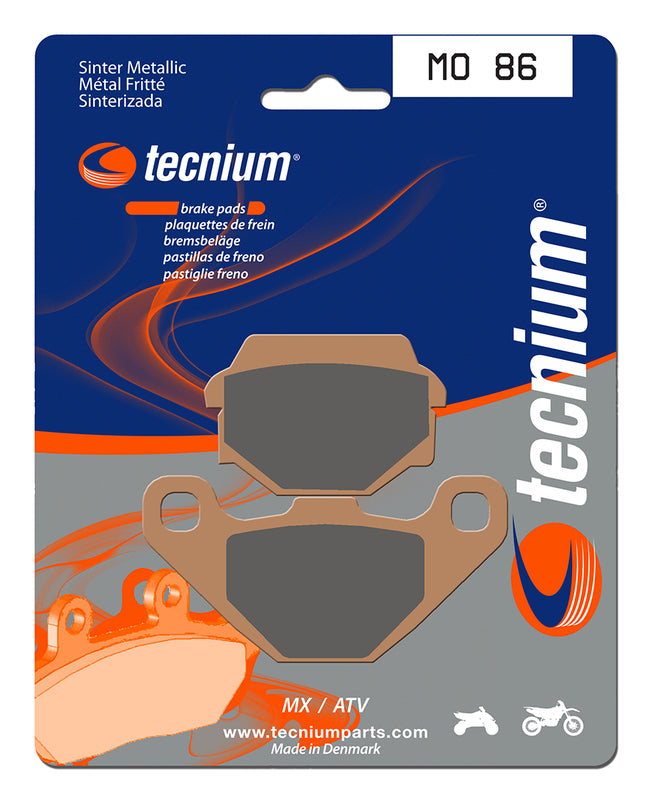 Tecnium MX/ATV sintrede metalbremseklodser - MO86 1022922