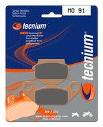 Tecnium MX/ATV sintrede metalbremseklodser - MO91 1022924