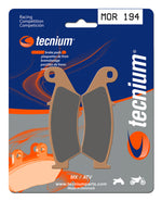 Tecnium Racing MX/ATV Sintered Metal Brake Pads - Mor194 1022956