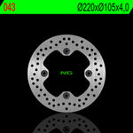 NG Brake Disc Round 043