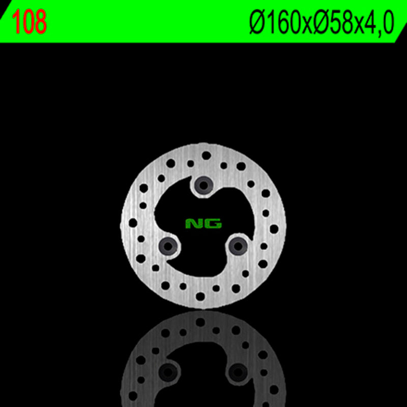 NG Brake Disc Runde 108