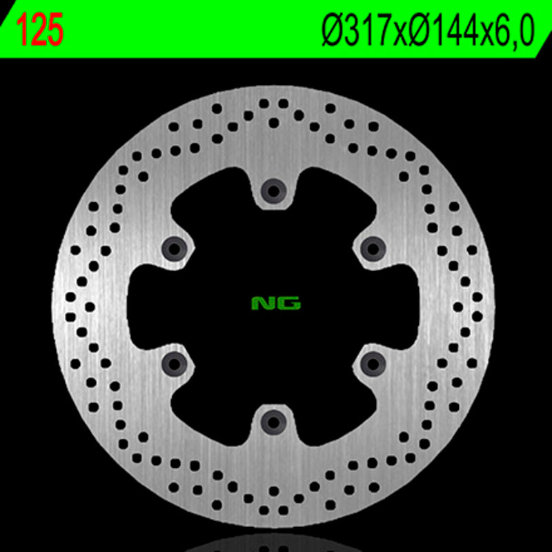 NG Brake Disc Round 125