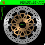 NG Brake Disc Runde 166