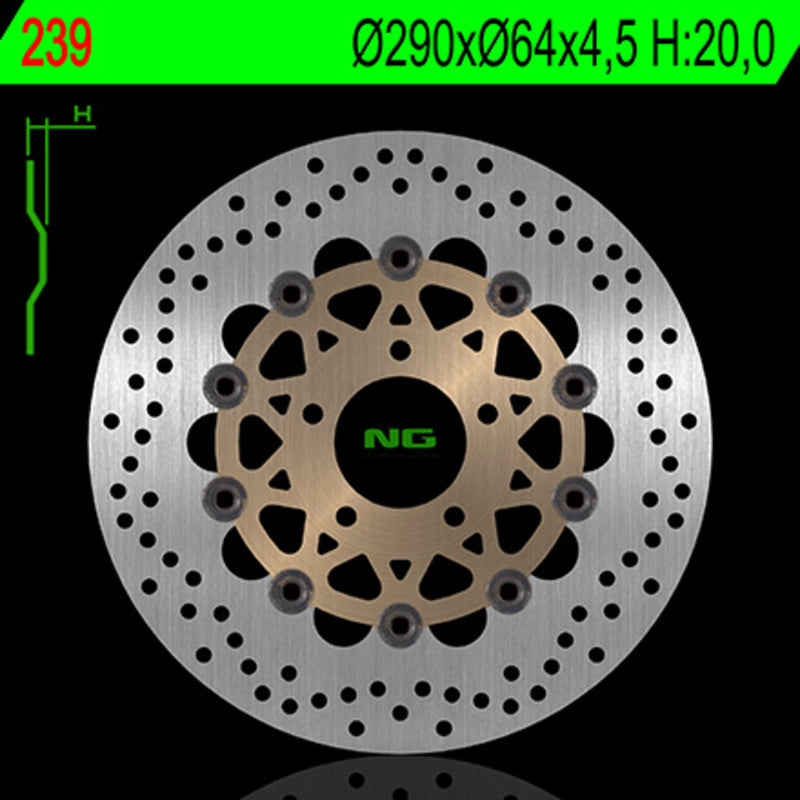 NG Brake Disc Runde 239