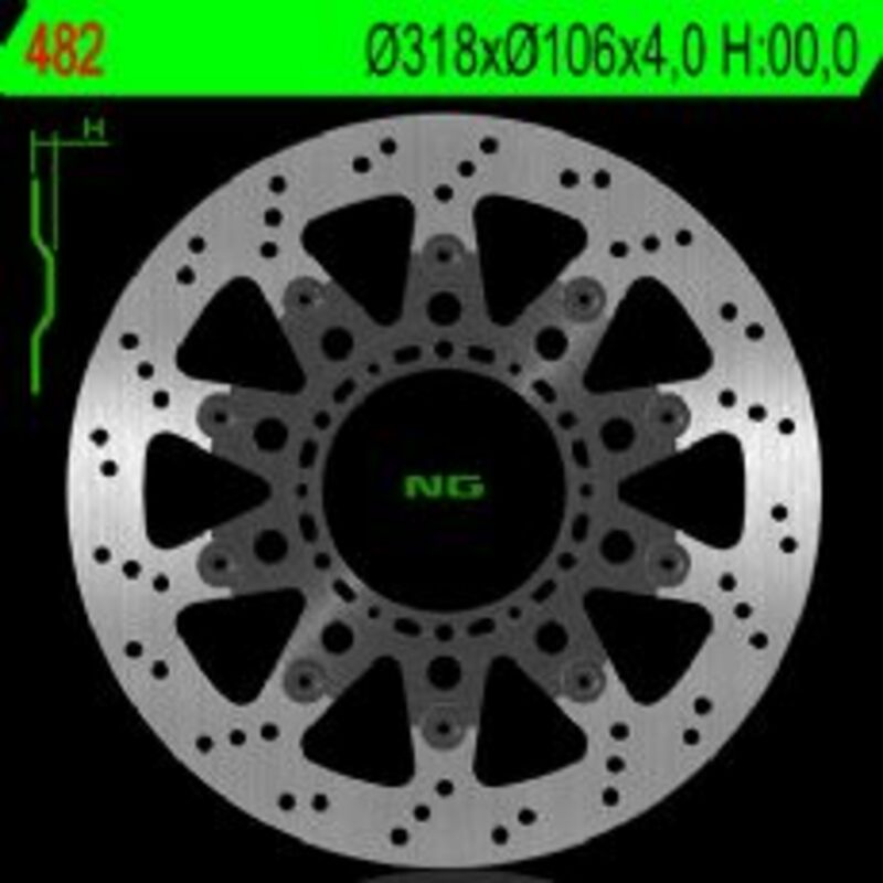 NG Brake Disc Runde 482