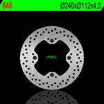 NG Brake Disc Runde 648