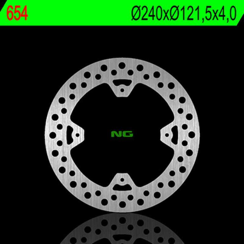 NG Brake Disc Runde 654