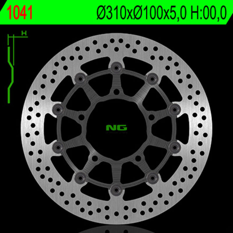 NG Brake Disc Runde 1041