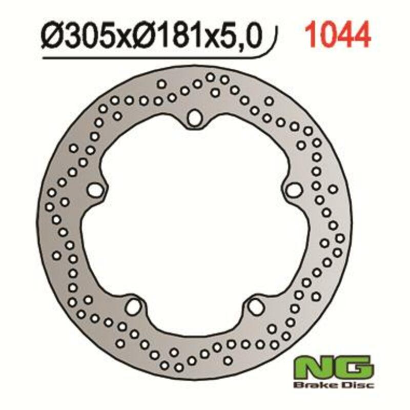 NG Brake Disc Runde 1044