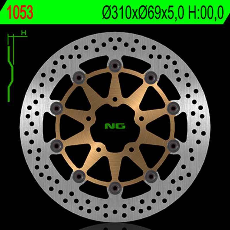 NG Brake Disc Runde 1053