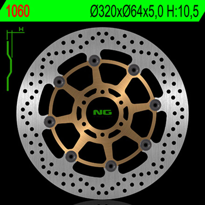 NG Brake Disc Runde 1060