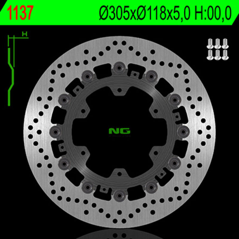 NG Brake Disc Runde 1137