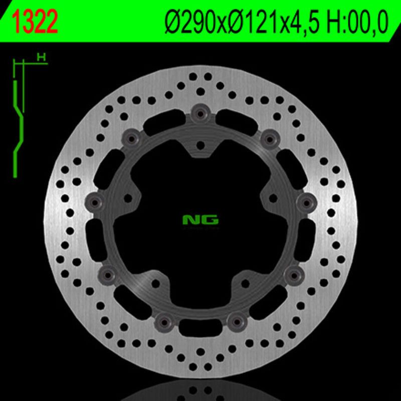 NG Brake Disc Runde 1322