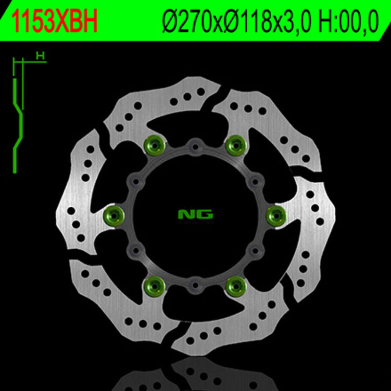 NG Brake Disc Wave 1153XBH