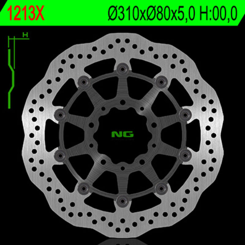 NG Brake Disc Wave 1213X