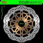 NG BRAKE DISC WAVE 166X