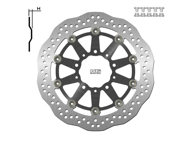 NG Brake Disc Wave 1701XG